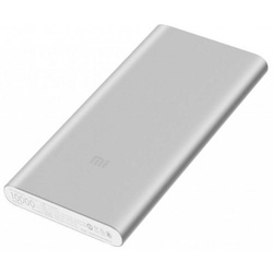 Power Bank Xiaomi Mi 10000 mAh, 2 port, Silver